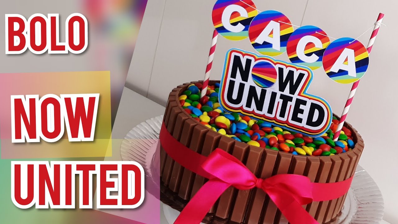 Bolo Now United Preto