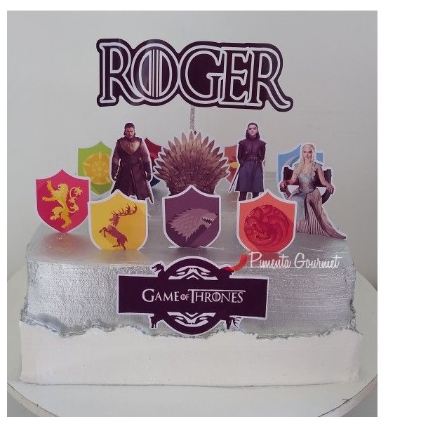 Bolo Game Of Thrones ChantillyBolo Game Of Thrones Chantilly