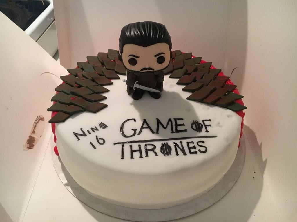 Bolo Game Of Thrones DecoradoBolo Game Of Thrones Decorado