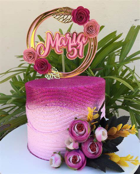 Bolo Glow Cake Rosa