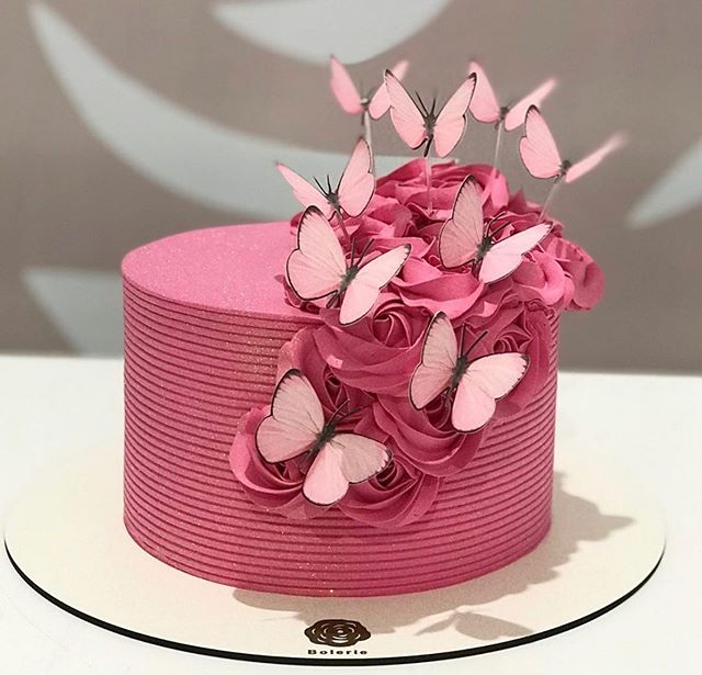 Bolo Glow Cake Rosa