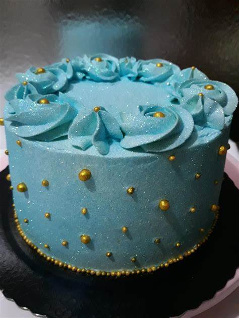 Bolo Glow Cake Azul