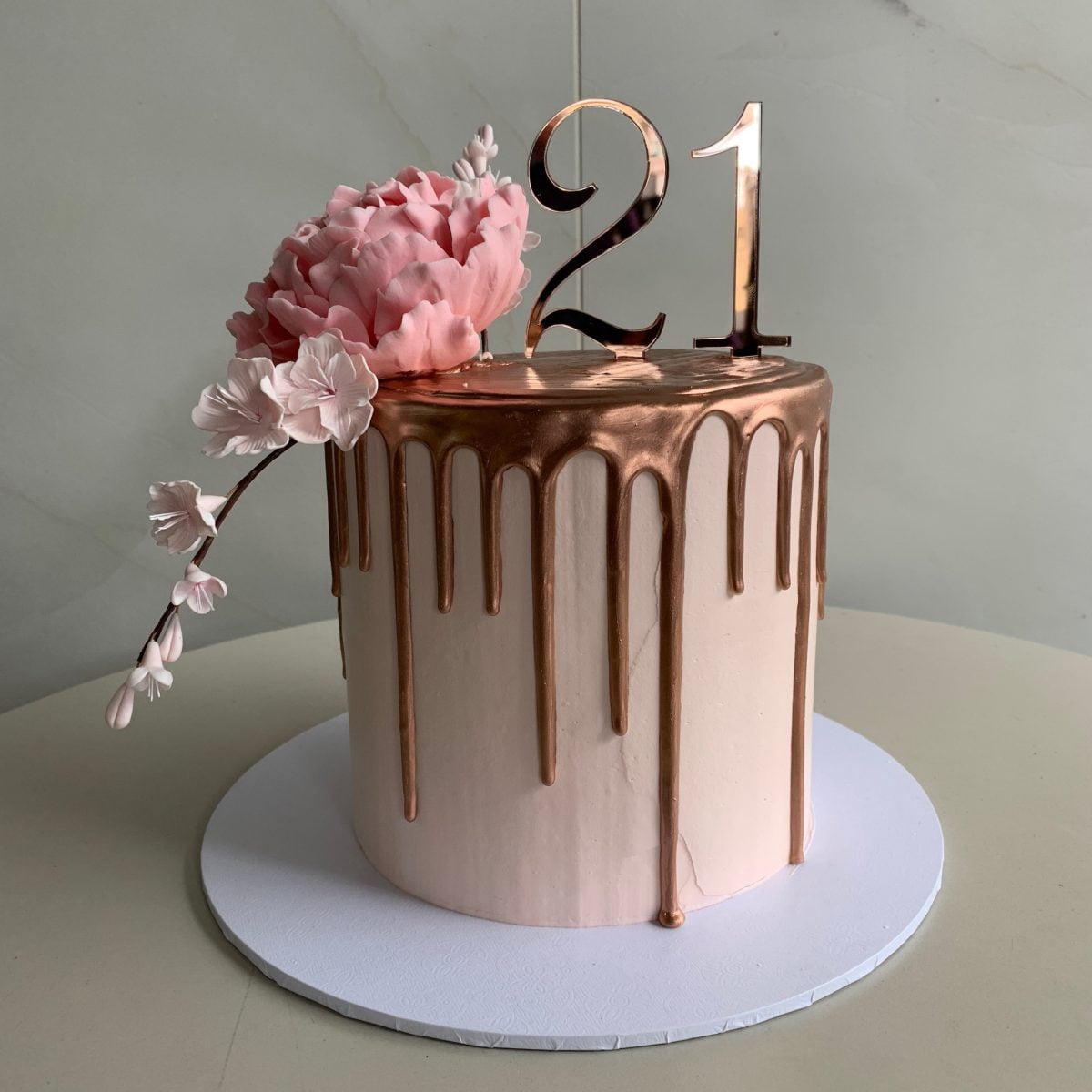 Bolo Glow Cake Rose Gold