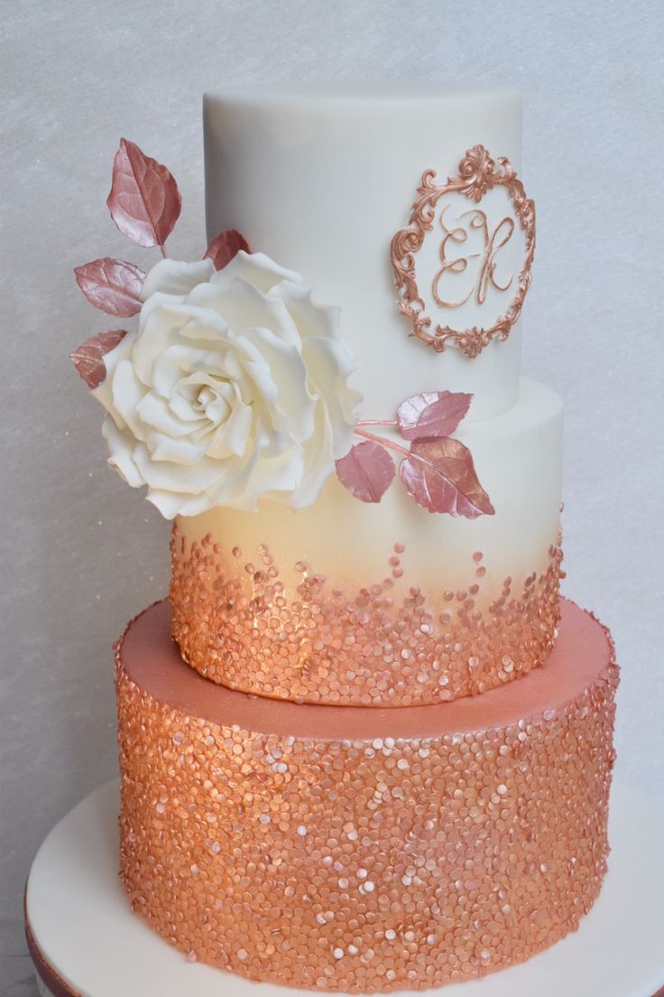 Bolo Glow Cake Rose Gold