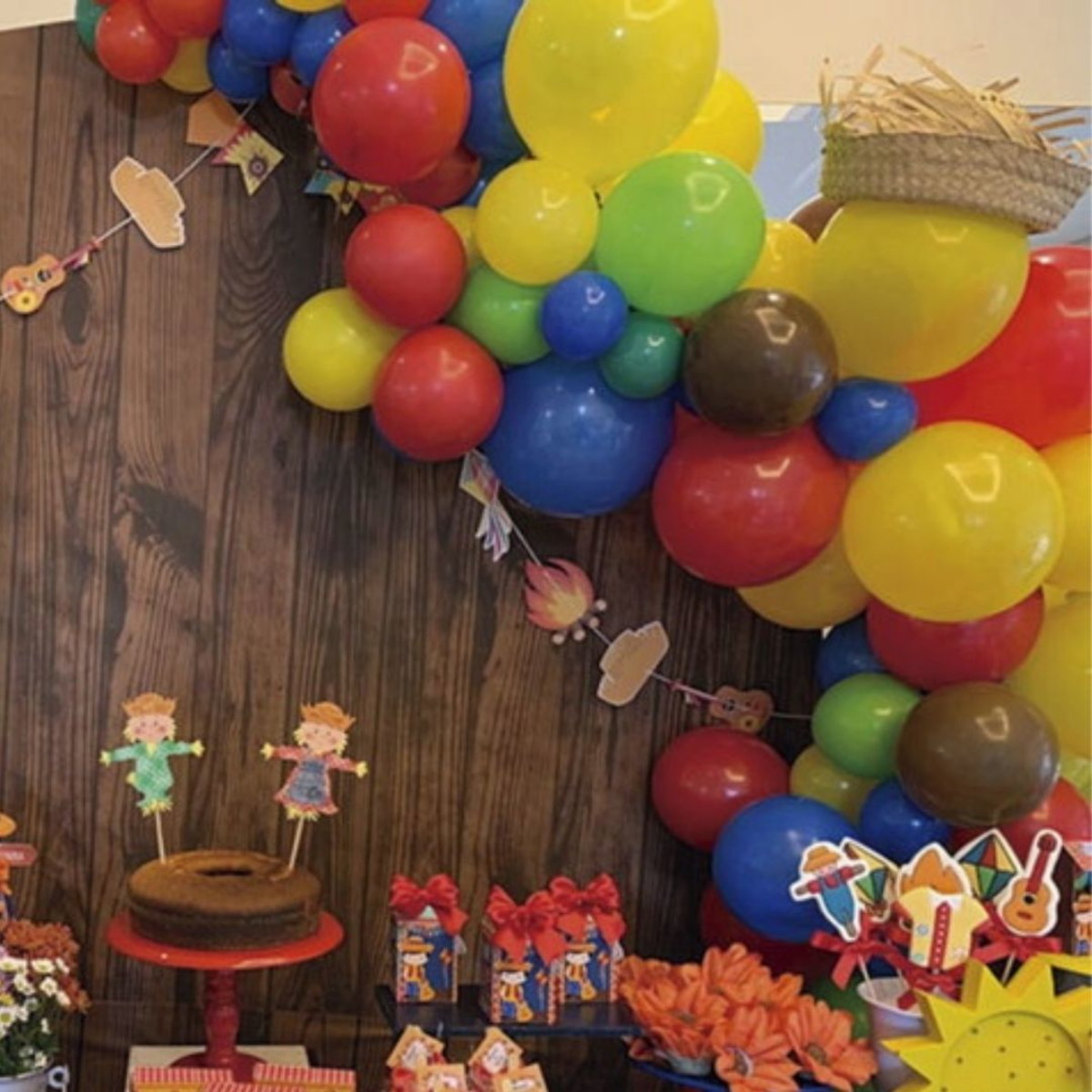 Balões de festas Juninas