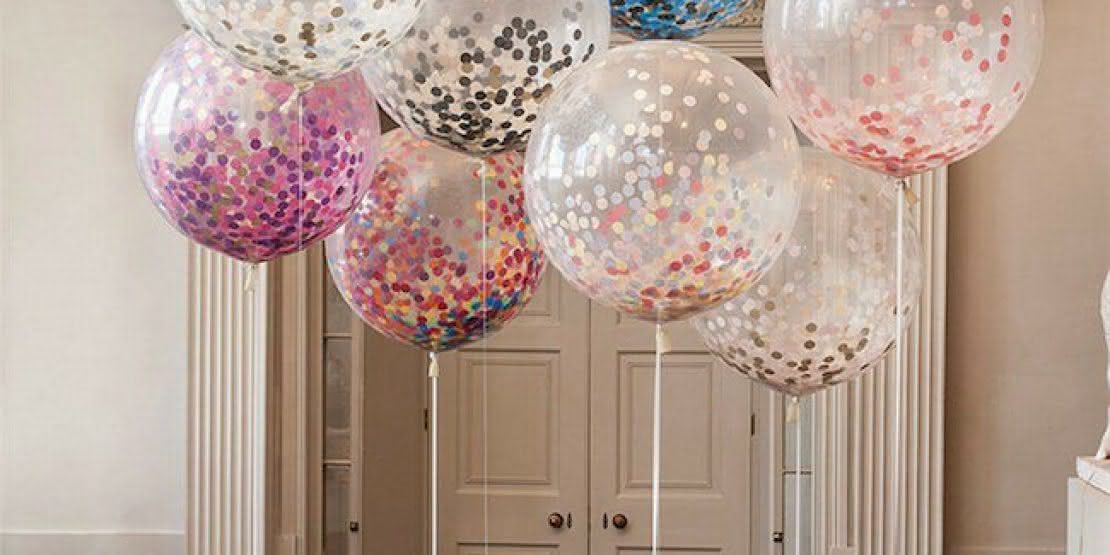 Balões de festas Tipos