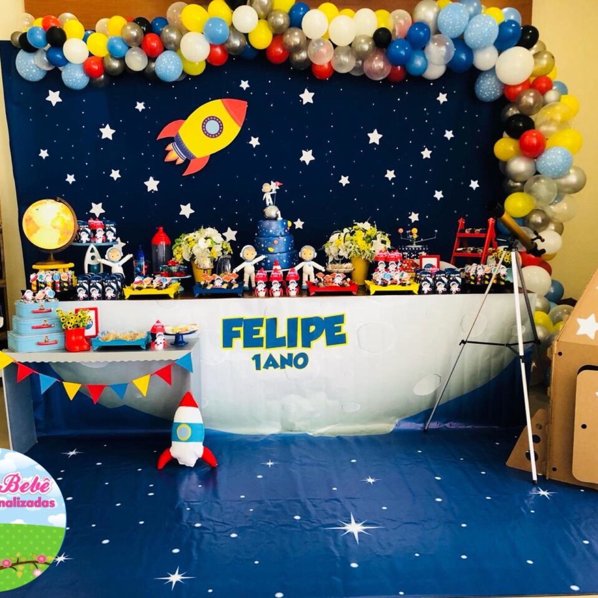 Festa astronauta 1 ano