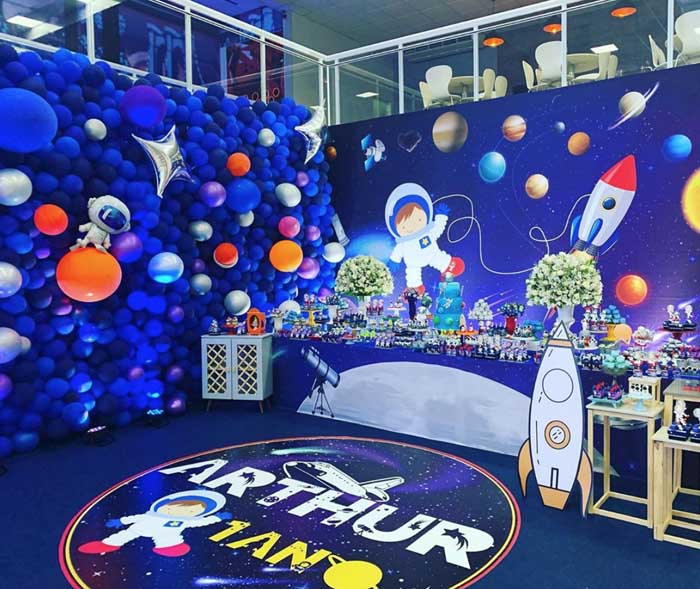 Festa astronauta Luxo