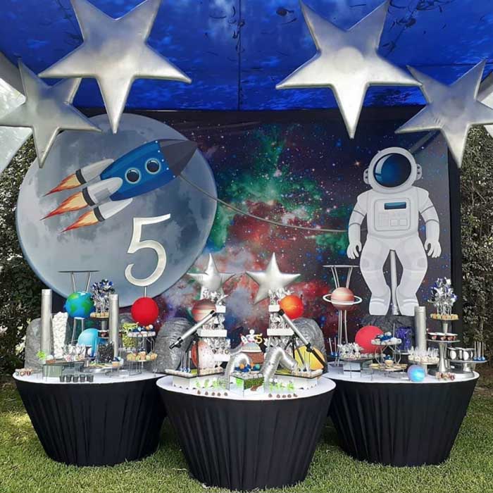 Festa astronauta Luxo