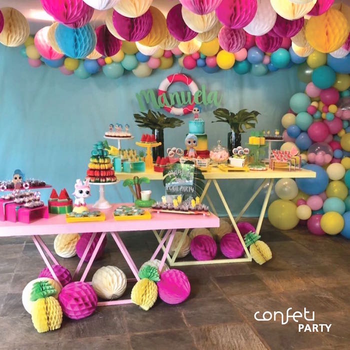 Festa pool party Infantil