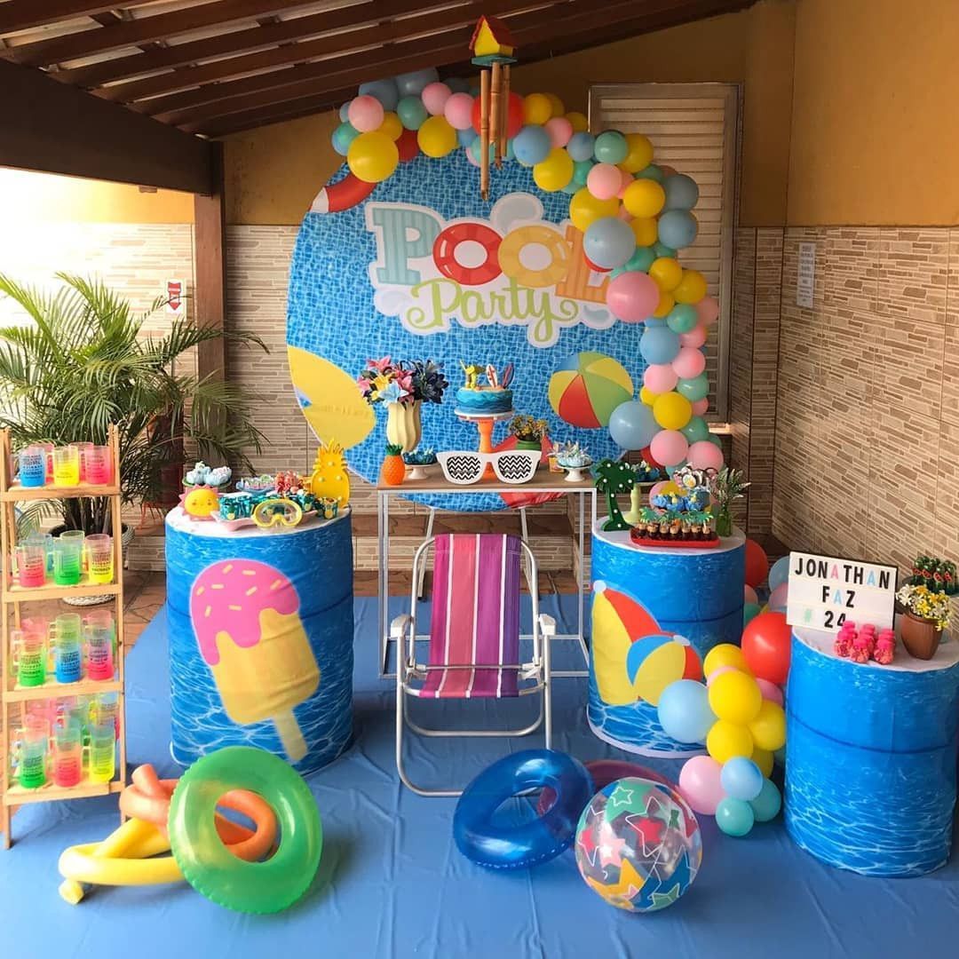 Festa pool party Infantil