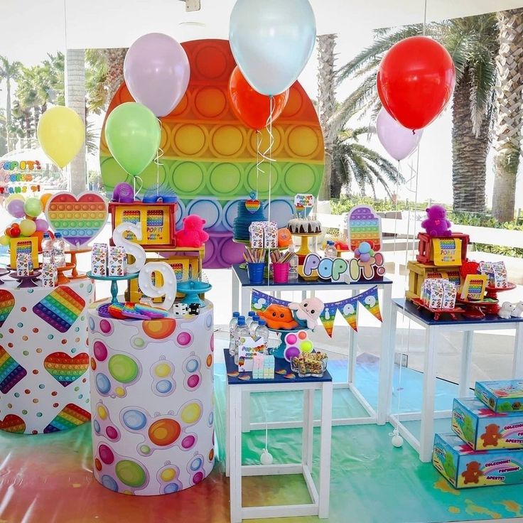 Festa de poppet Decoração