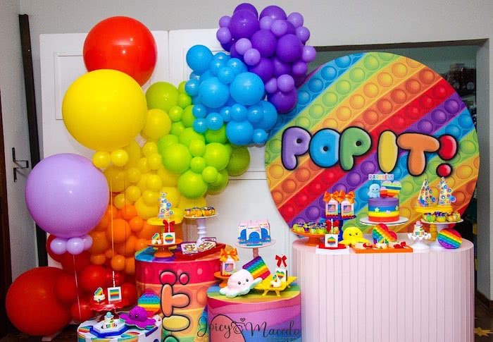 Festa de poppet Decoração