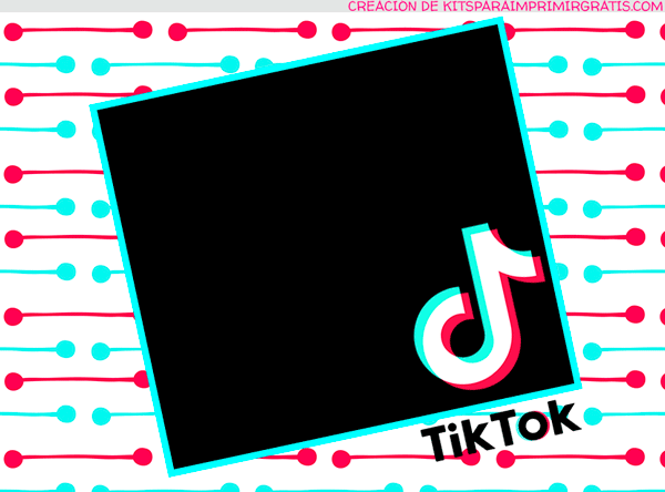 convite tik tok Para editarconvite tik tok Para editar