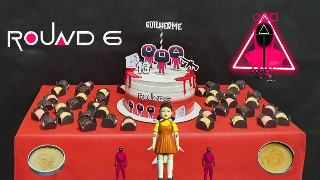 Bolo Round 6: 60 Ideias incríveis da série do momento