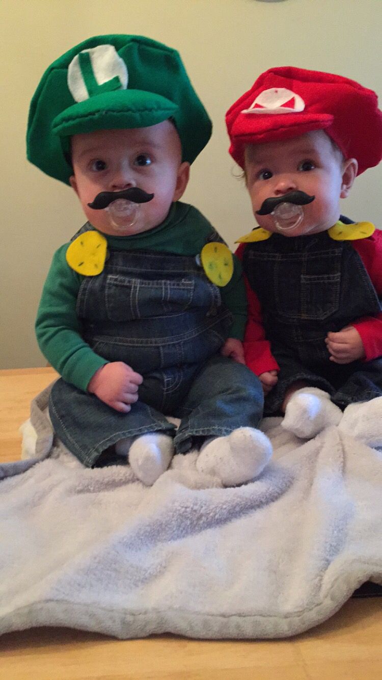 Fantasia Mario e Luigi Bebê