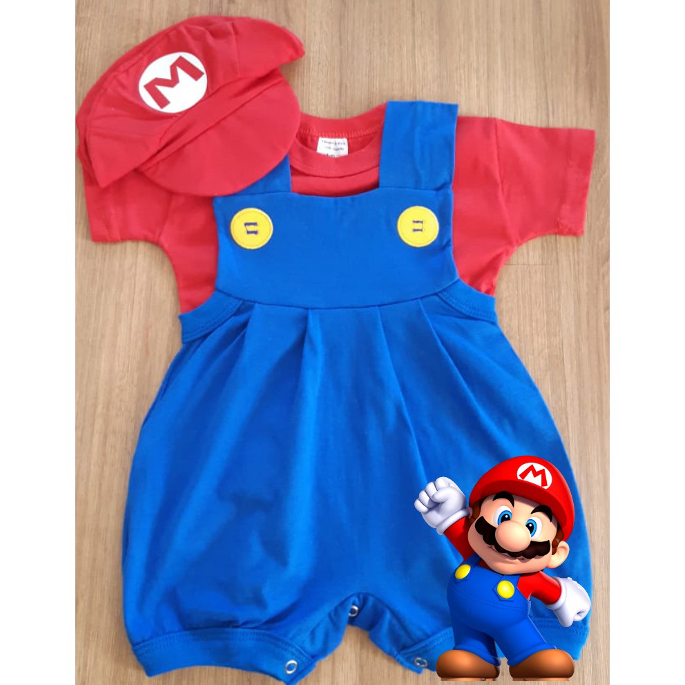 Fantasia Mario e Luigi Bebê