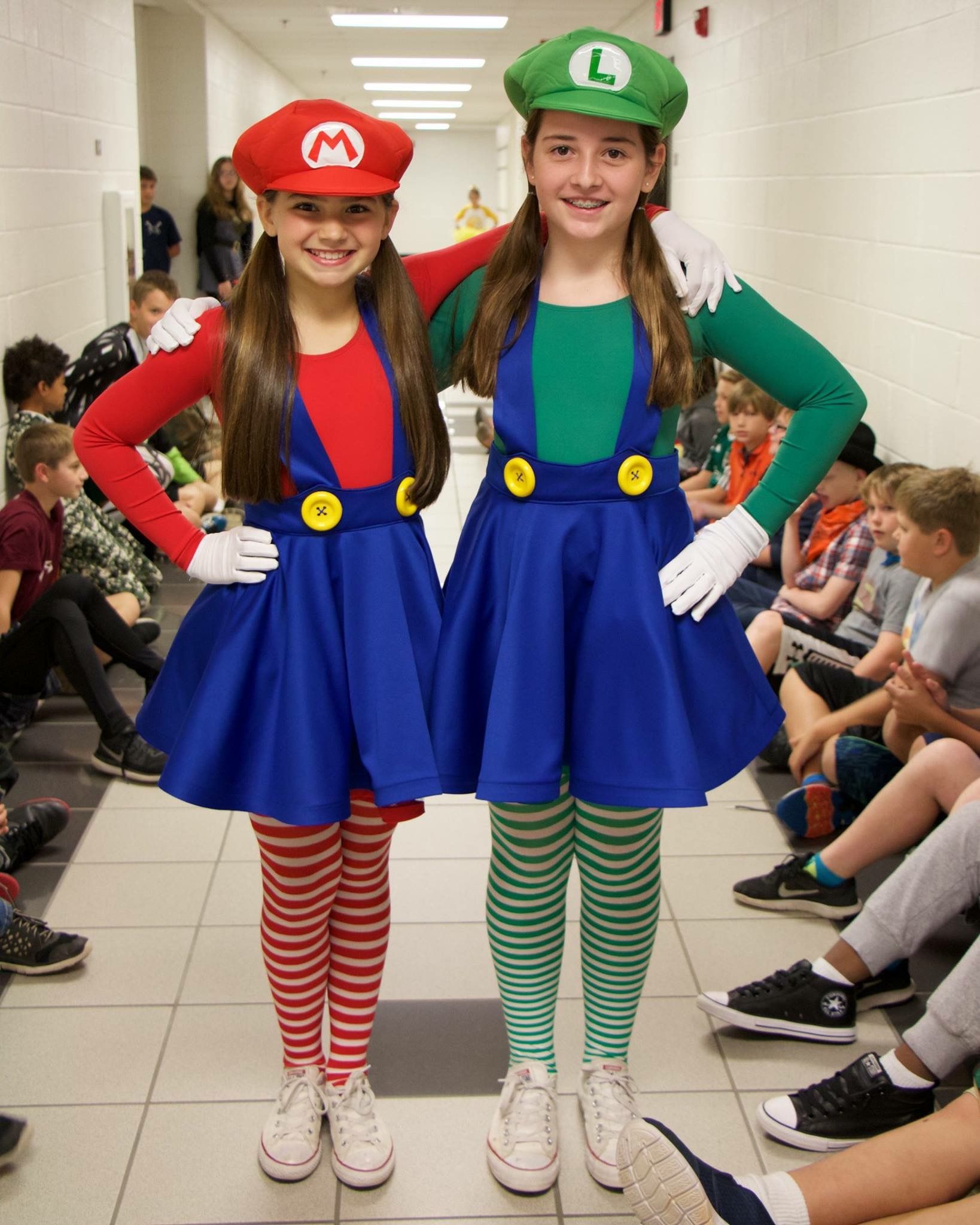 Fantasia Mario e Luigi Feminina