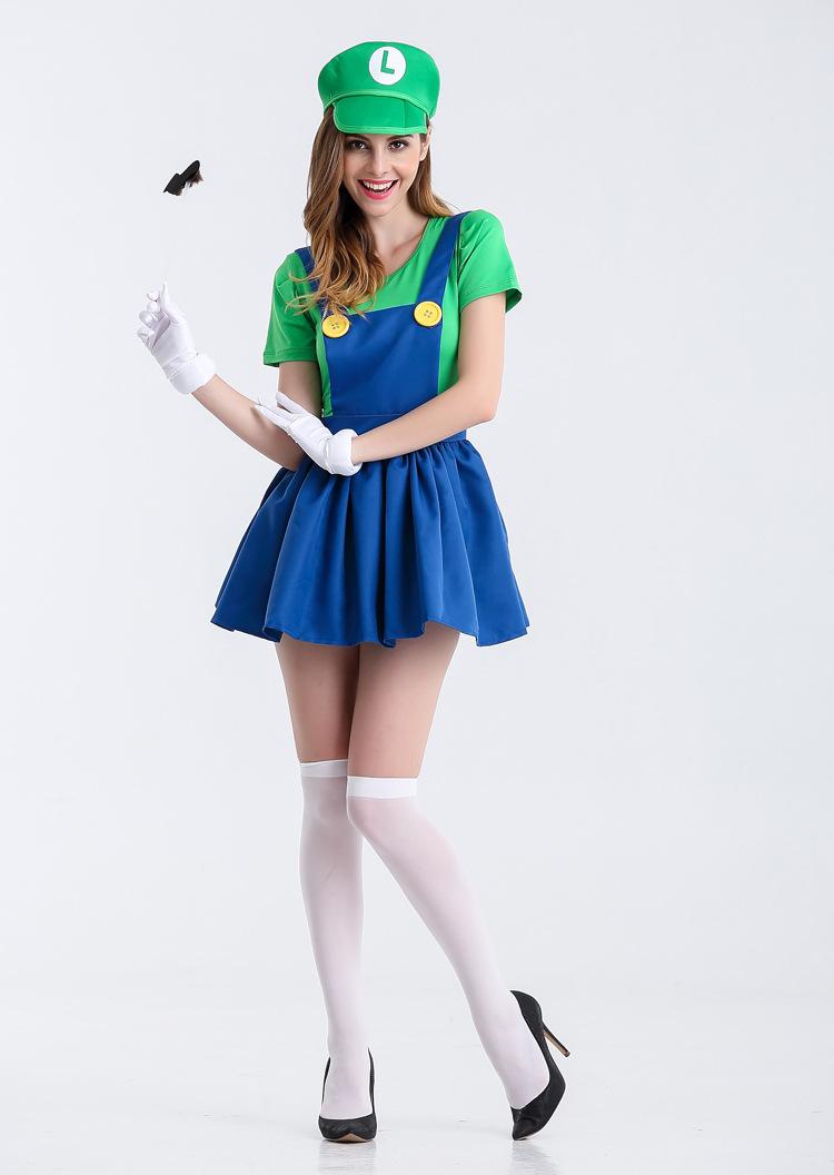 Fantasia Mario e Luigi Feminina