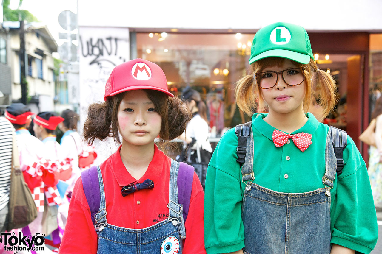 Fantasia Mario e Luigi Feminina