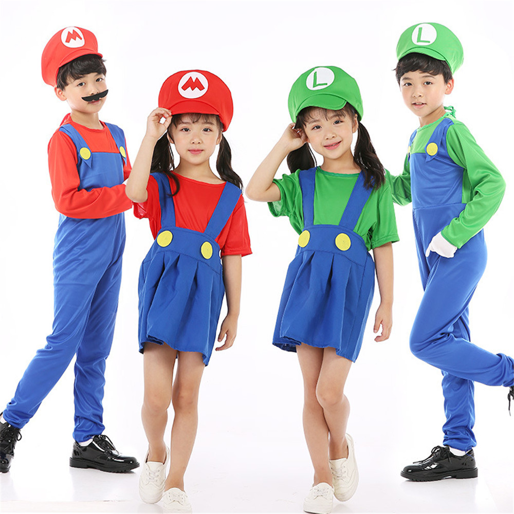 Fantasia Mario e Luigi Infantil