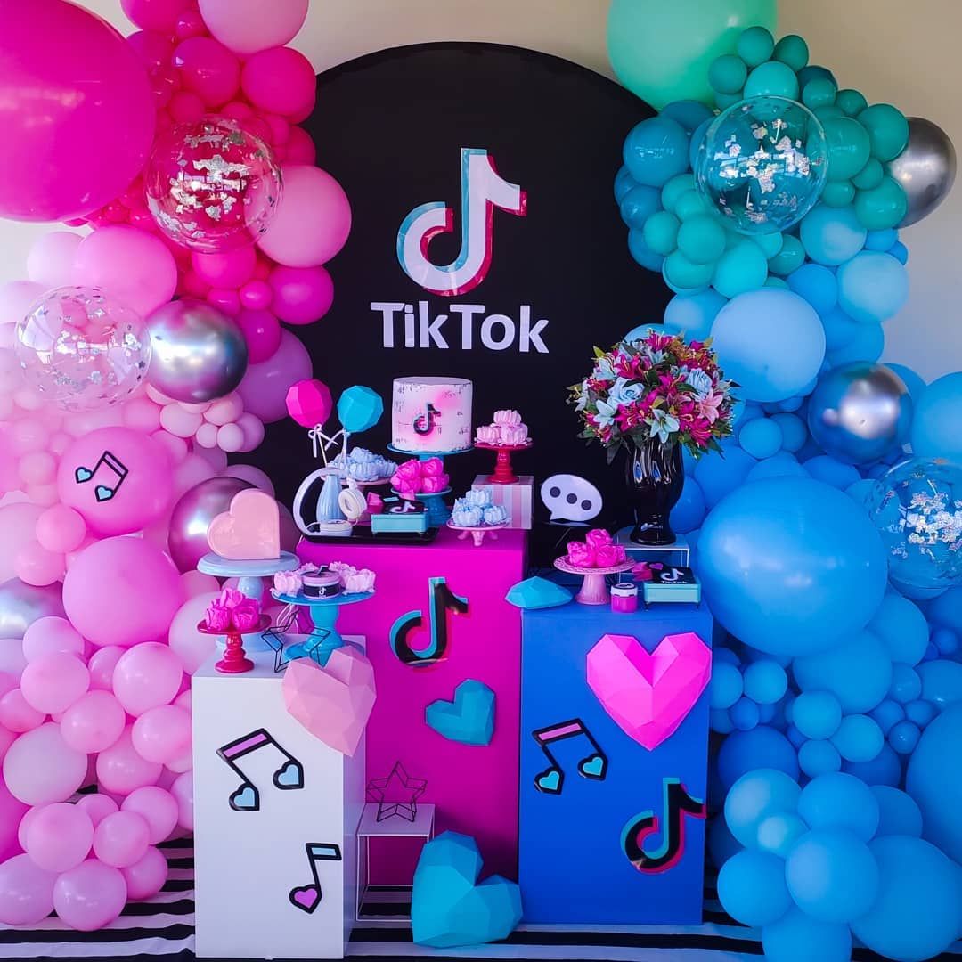 Festa Tik Tok Pinterest