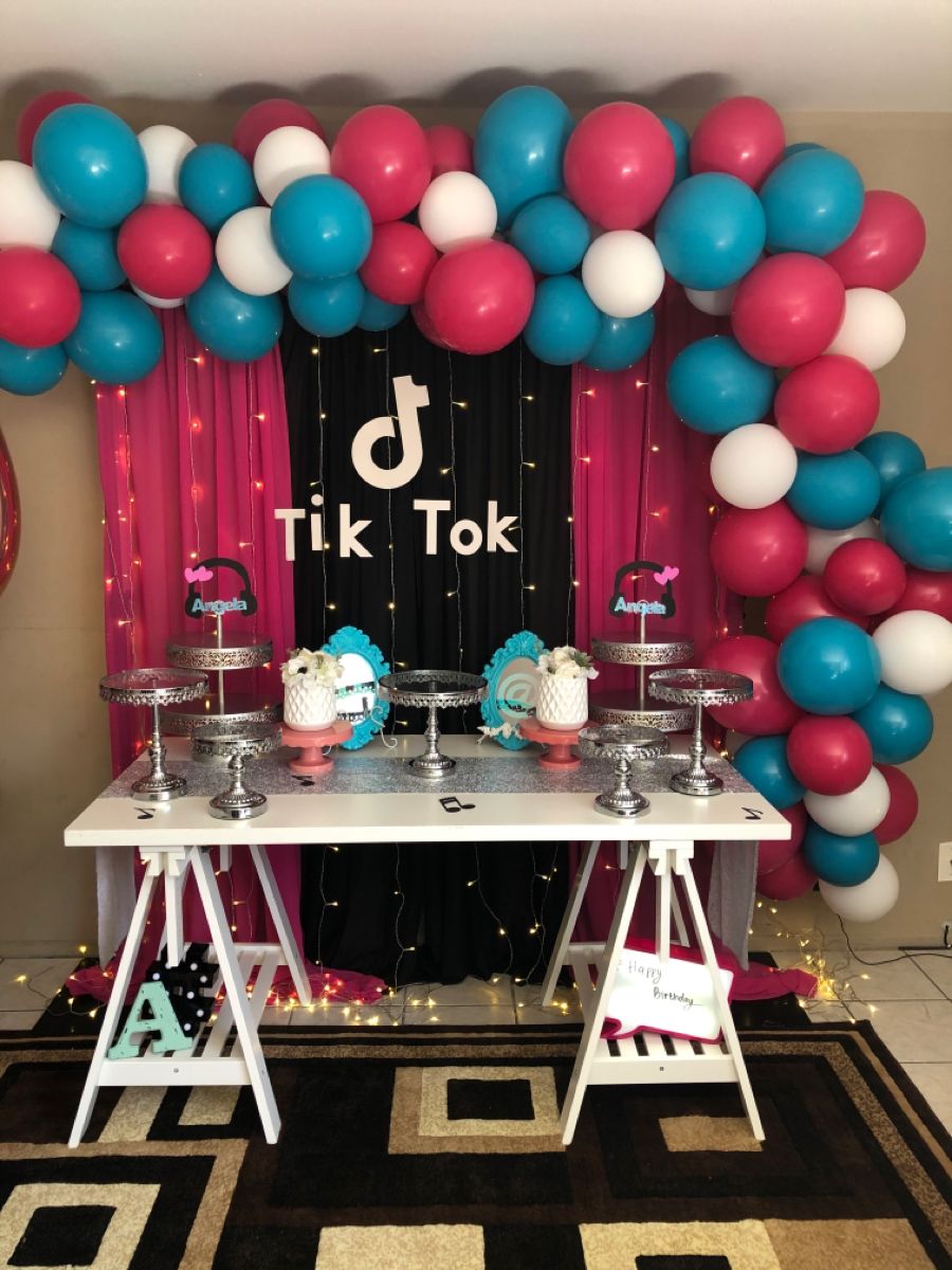 Festa Tik Tok Pinterest