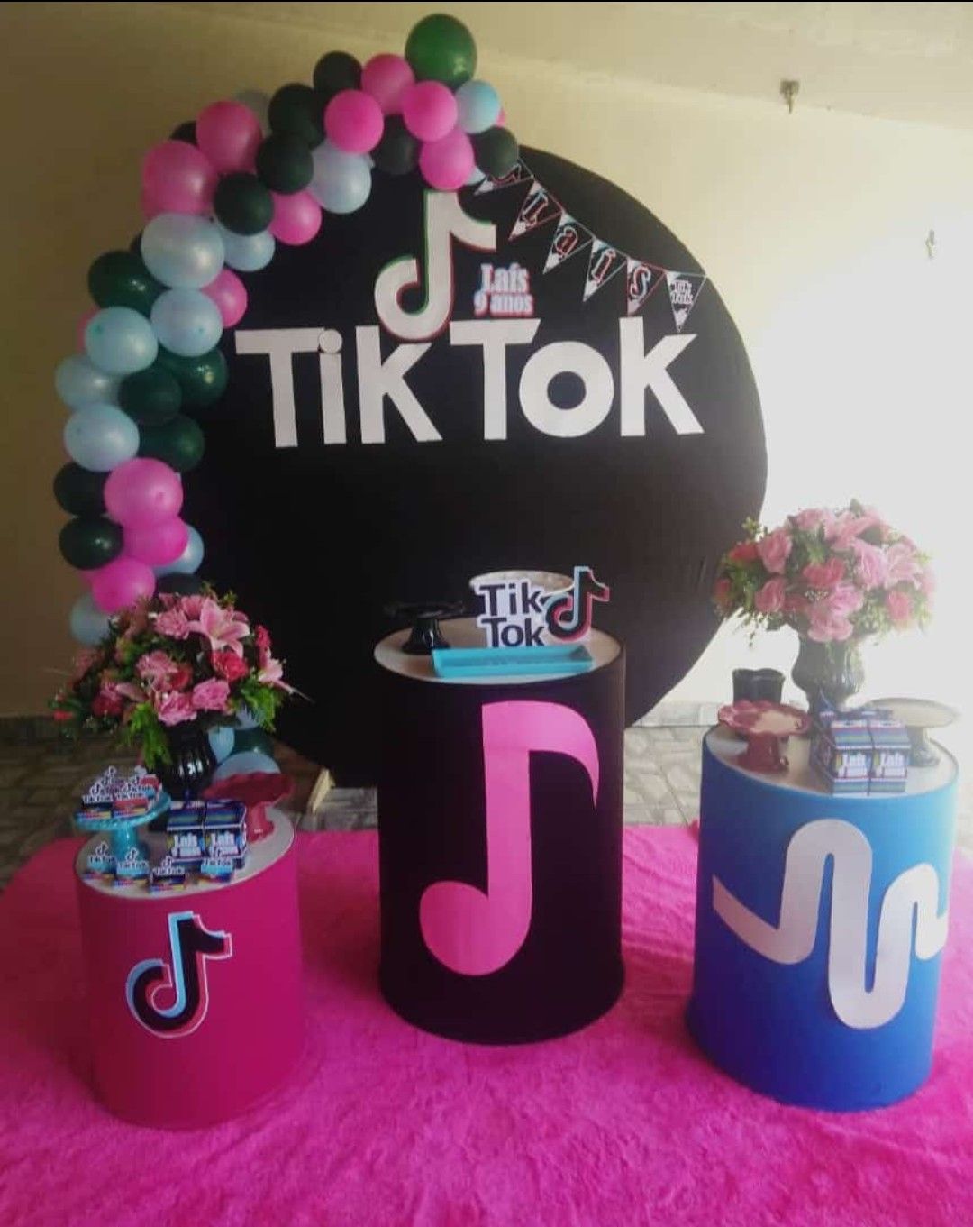 Festa Tik Tok Pinterest