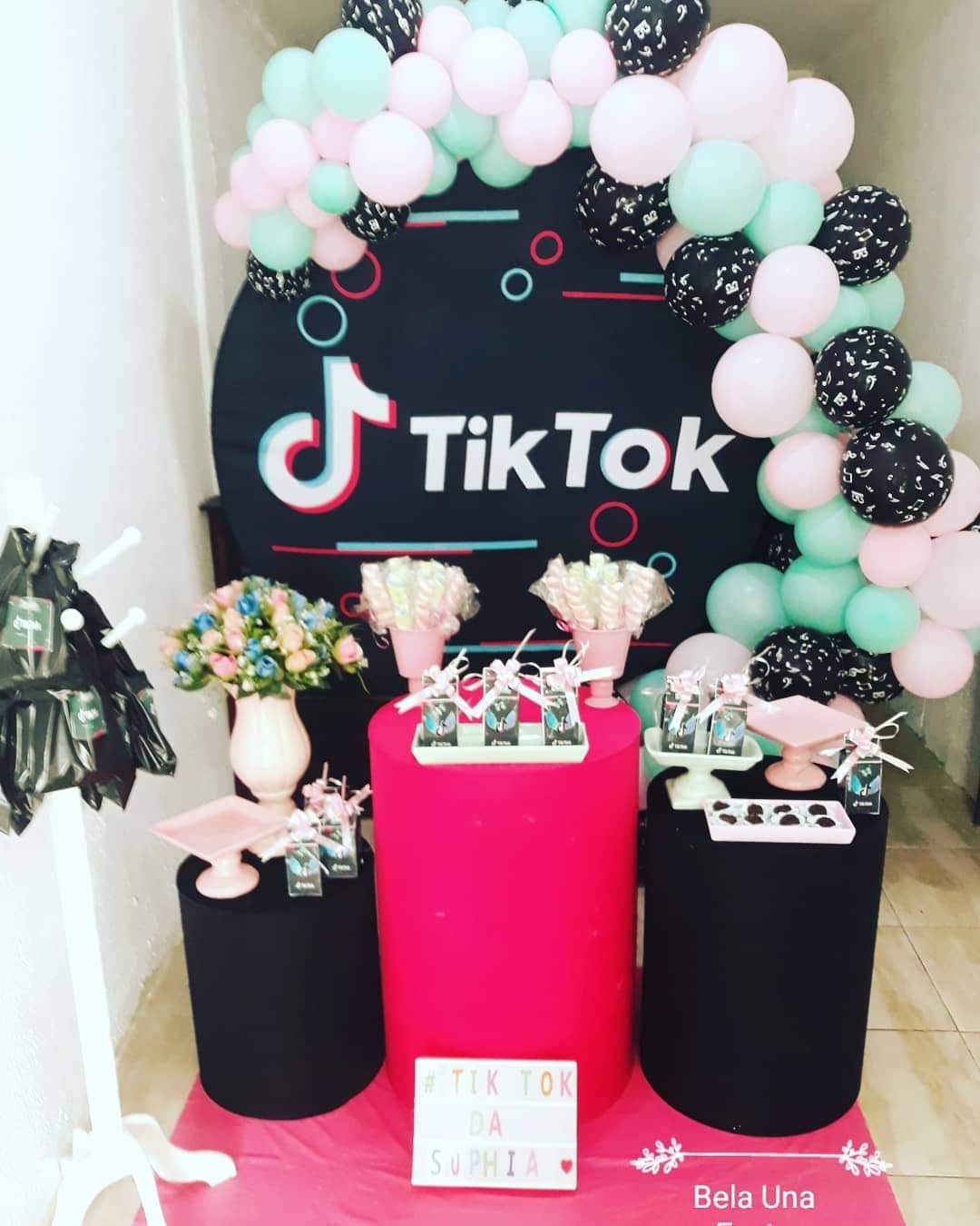 Festa Tik Tok Rosa