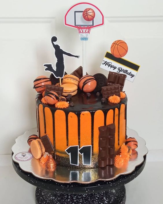 Bolo De Basquete 100 Modelos Lindos Para Você Se Inspirar 