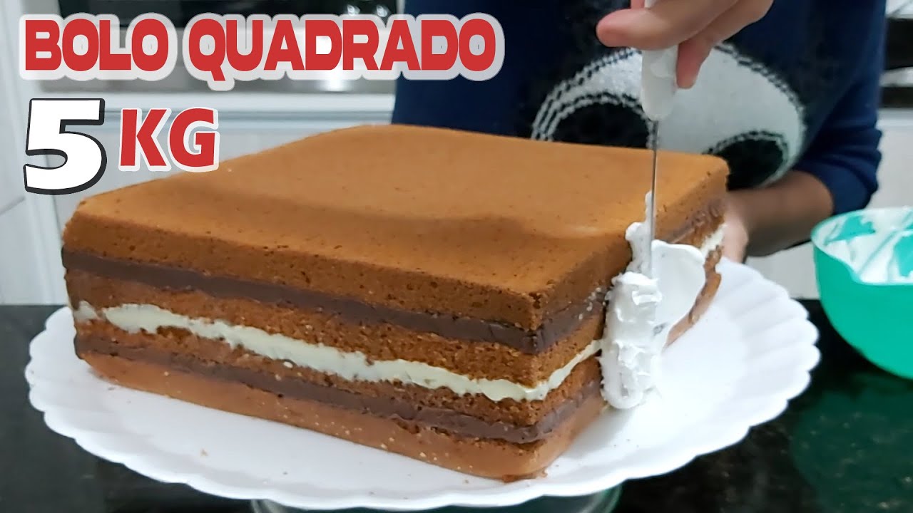 bolo quadrado masculino como confeitar