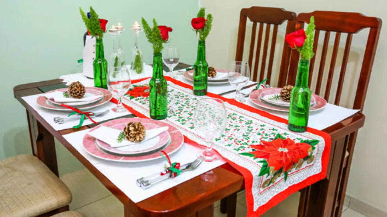 mesa de natal Criativa